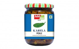 Add me Karela Pickle   Glass Jar  500 grams